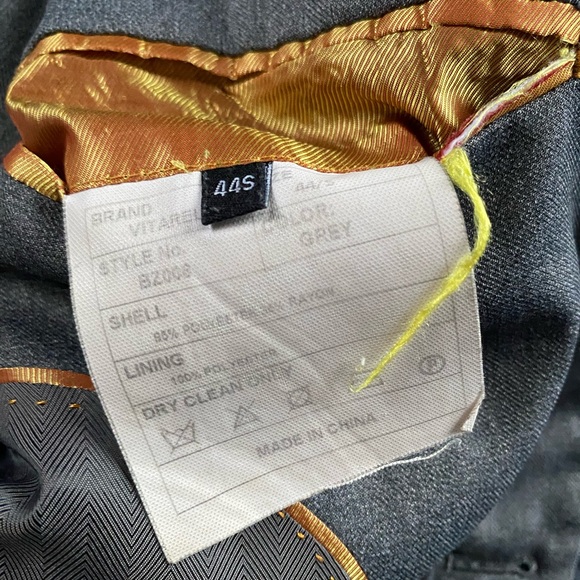 MID GREY VITARELLI SUIT - Picture 5 of 5